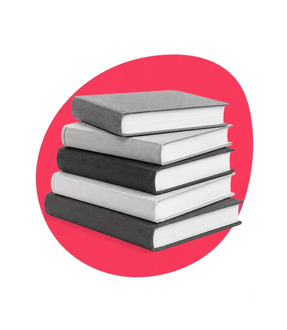 A pile of books