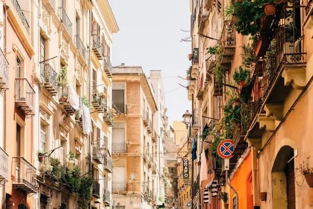A fountain in Rome